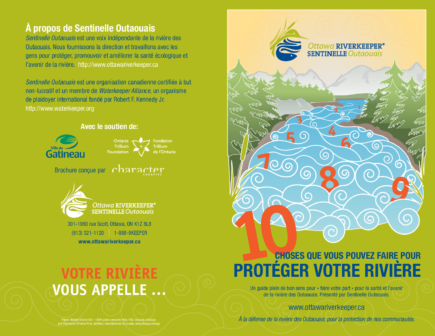 10 choses que vous pouvez faire pour protéger votre rivière (urbain)