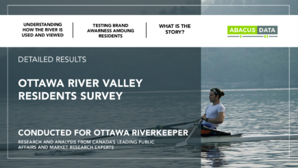 Sondage sur la rivière des Outaouais 2020