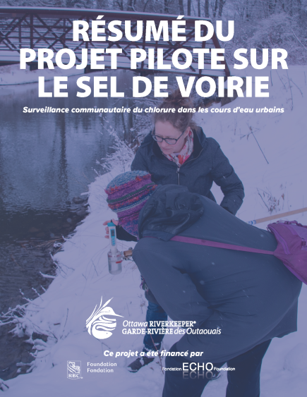 Résumé du projet pilote sur le sel de voirie